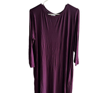 Time and Tru three quarter sleeve dress relaxed fit NWT